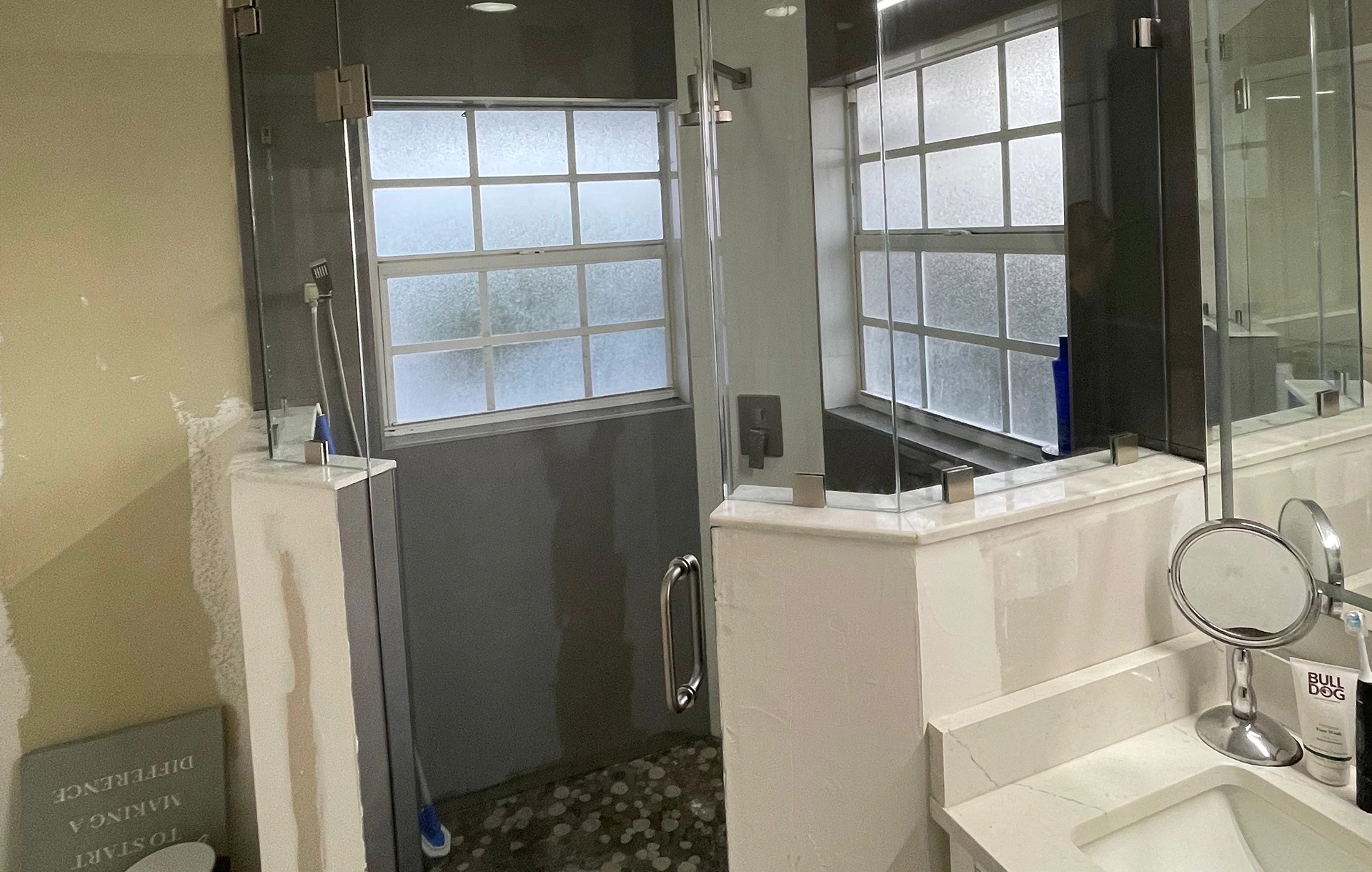 Custom glass installation by Glass Designer LLC in Southwest Florida